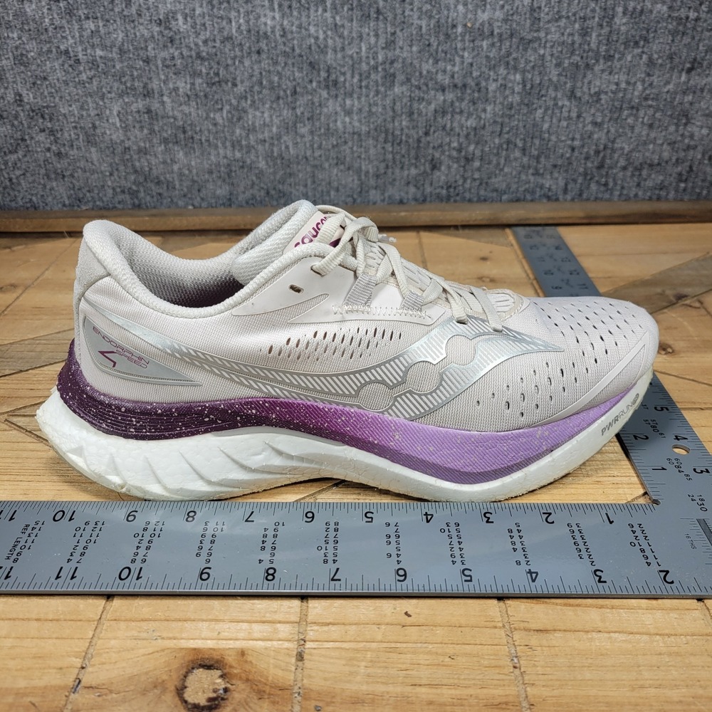 Saucony Women's Endorphin Speed 4 'Moon Plum' Size 9.5 Running Shoe Sneaker Jog - Picture 12 of 13